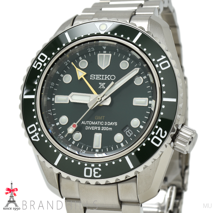セイコー 腕時計 メンズ プロスペックス ダイバースキューバ 1968 自動巻き GMT SS SBEJ009 6R54-00D0 SEIKO 未使用品_画像1