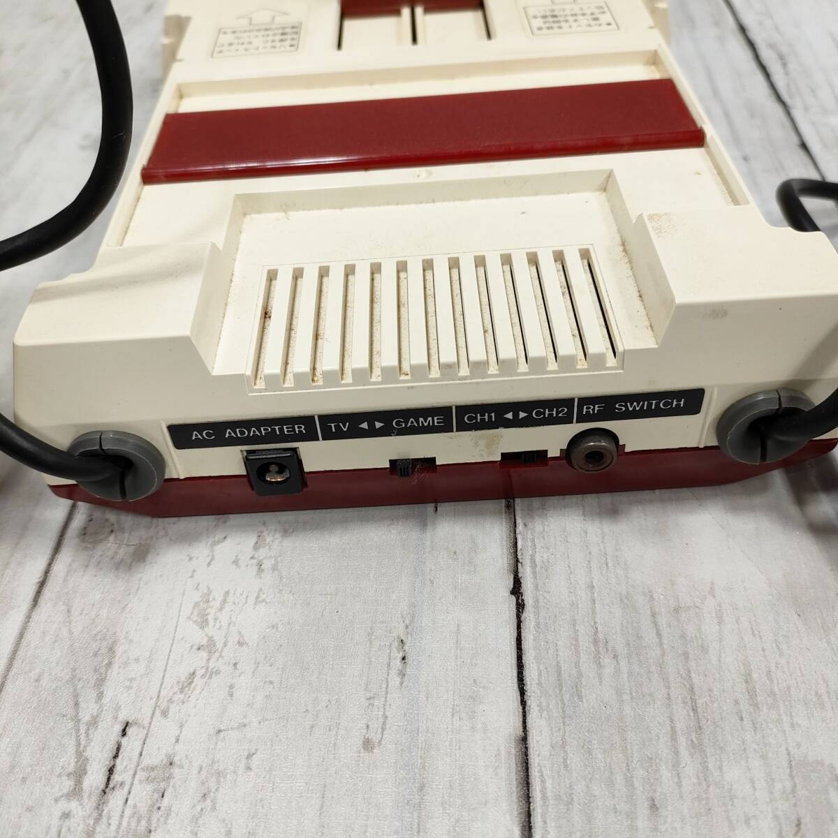 ファミリーコンピューター FAMILY COMPUTER HVC-001 ゲーム 本体 ソフト コントローラー テトリス 麻雀 グーニーズ 【16564_画像5