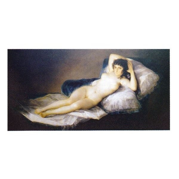 絵画 名画 複製画 額縁付(MJ108N-G) フランシスコ・デ・ゴヤ 「裸のマハ」 80号 世界の名画シリーズ プリハード