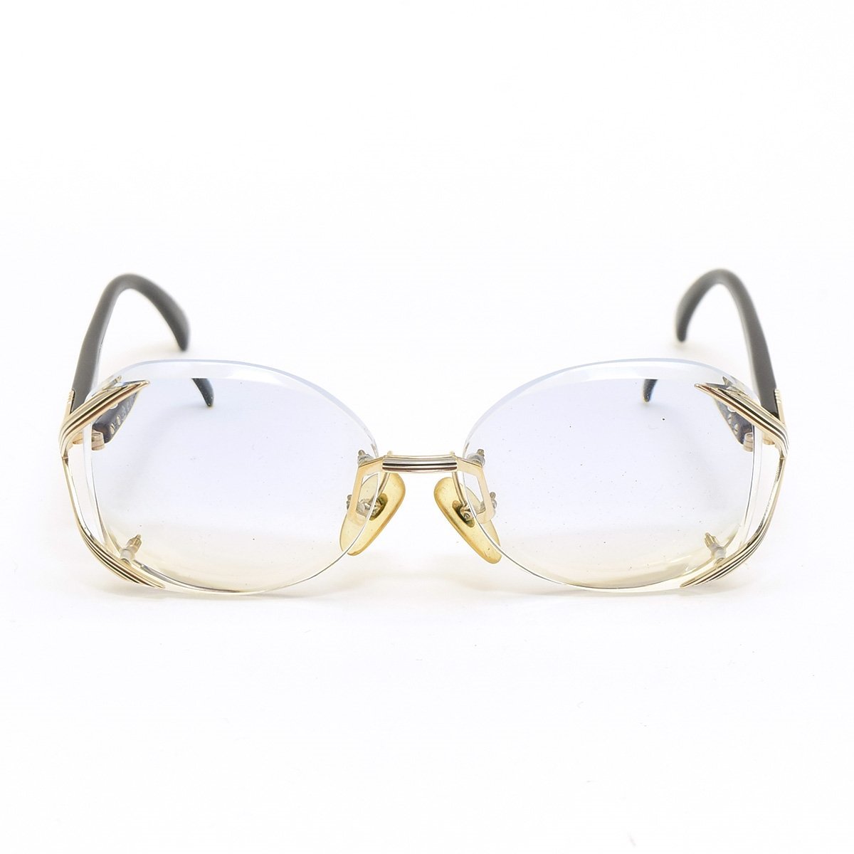□500443 Christian Dior クリスチャンディオール メガネフレーム 眼鏡 ヴィンテージ レディース_画像8
