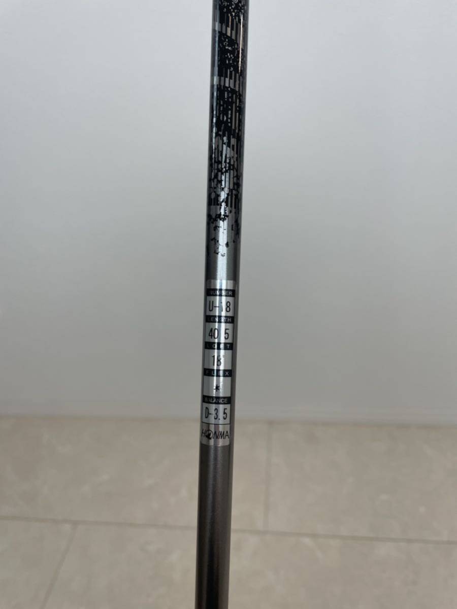 ホンマ　HONMA TW757 ユーティリティ　ハイブリッド　U3 3U 18 TH7_画像7