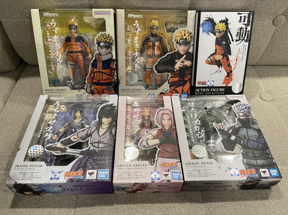 Yahoo!オークション - S.H.Figuarts 6点 うずまきナルト うちは Yahoo!オークション - S.H.Figuarts 6点 うずまきナルト うちは