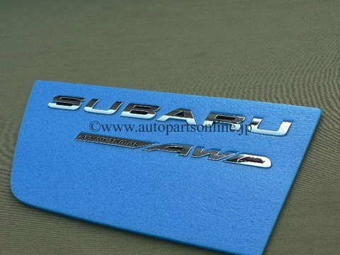 リア エンブレム SUBARU SYMMETRICAL AWD スバル XV GP CROSSTREK 部品 パーツ PARTS 海外 北米 輸出 US欧州 通販 emblem 他全パーツ出品可_在庫を確認してください