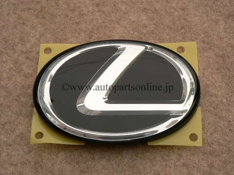 GSE2# 20 IS 250C 350 C CONV 2009'04-2014'08 ブラック BLACK L マーク MARK エンブレム リア EMBLEM レクサス LEXUS 71 x 100 mm パーツ_在庫確認してください