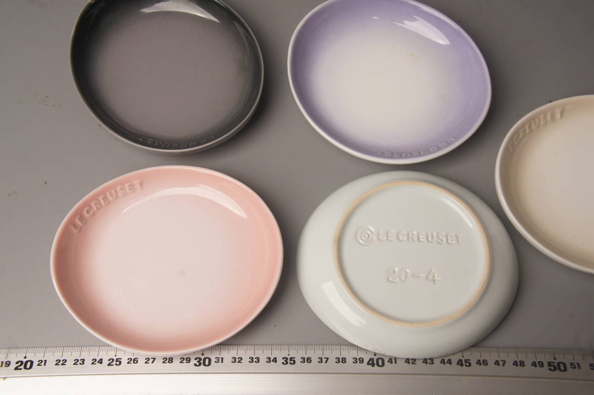 LE CREUSET　ルクルーゼ　陶器製食器皿14枚＋ティーポット　まとめて_画像5