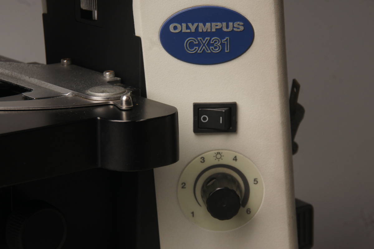 OLYMPUS　オリンパス　システム双眼生物顕微鏡　CX31　対物レンズ　_画像2