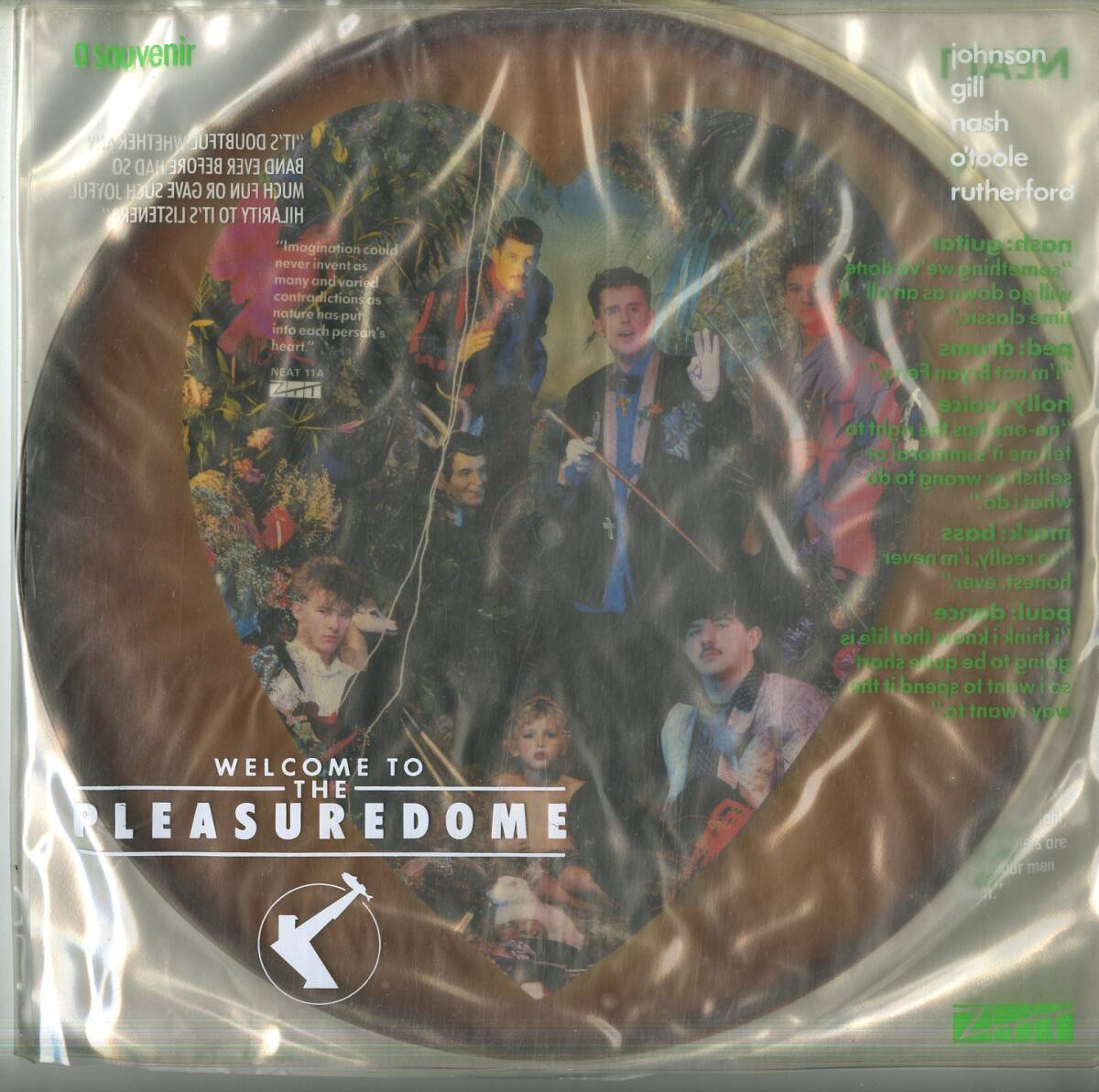 A00585258/LP2枚組/フランキー・ゴーズ・トゥ・ハリウッド「Welcome to the Pleasuredome」_画像1