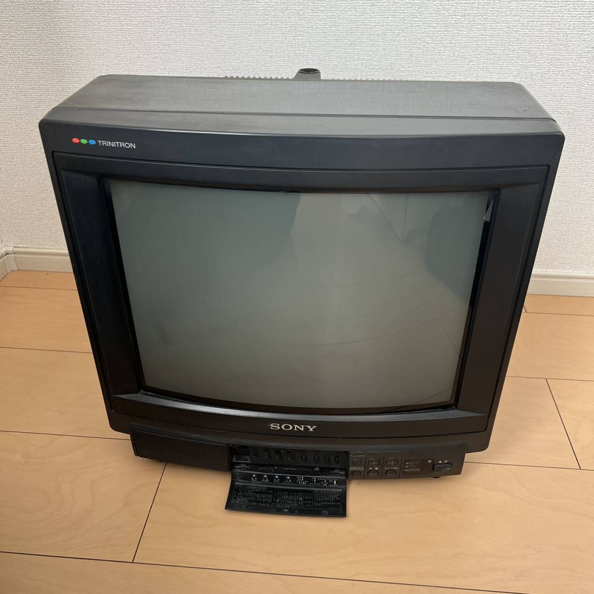 021）SONY ソニー TRINITRON トリニトロン ブラウン管テレビ レトロ KV-16GT1 ジャンクの画像1