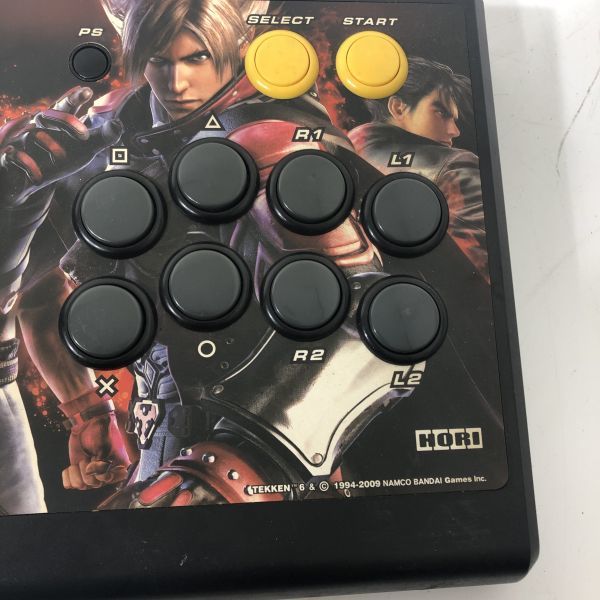 鉄拳6 HORI TEKKEN 6 ワイヤレスファイティングスティック コントローラー 動作未確認 AAL0110小4194/0208_画像2