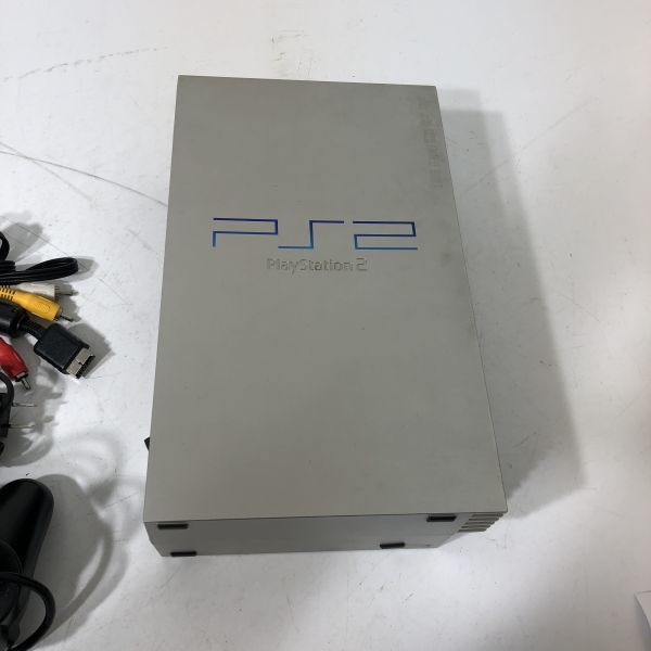 ★動作確認済★ PS2 プレステ2 本体 SCPH-50000 TSS サテン・シルバー PlayStation2 SONY ソニー AAL0207大3103/0215_画像2