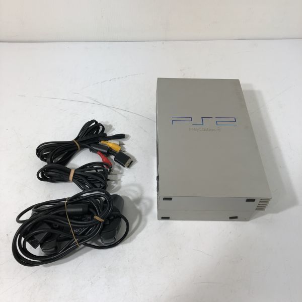 ★動作確認済★ PS2 プレステ2 本体 SCPH-50000 TSS サテン・シルバー PlayStation2 SONY ソニー AAL0207大3103/0215_画像1