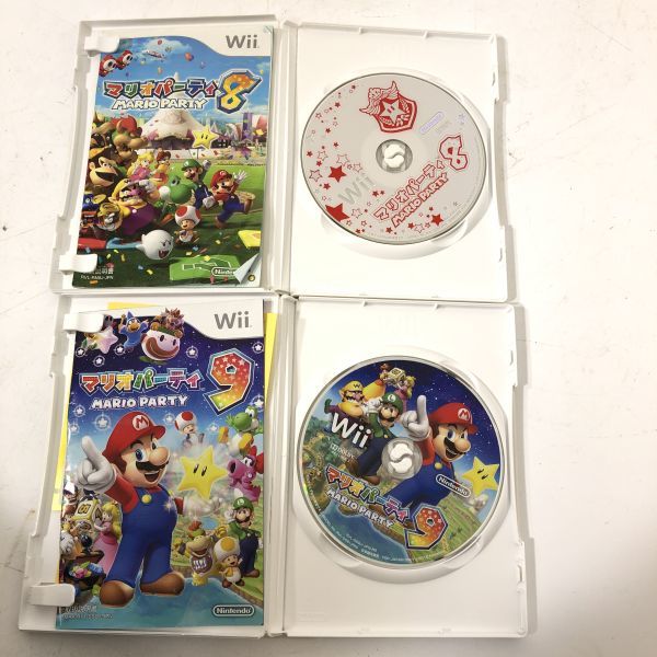 【送料無料】Wii ソフト マリオパーティ8 マリオパーティ9 2点まとめて BBR0105小4340/0215_画像3