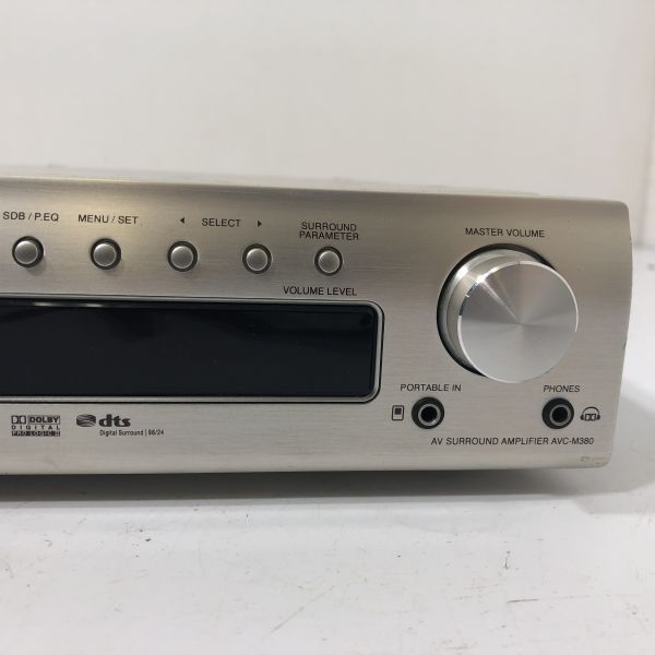 DENON Denon AV Surround amplifier AVC-M380 2008 year made electrification has confirmed AAL0117 large 3277/0229