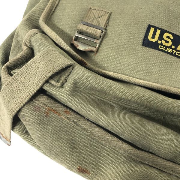 U.S.ARMY CUSTOM BRAND バッグ 鞄 雑貨 コレクション アンティーク AAA0001大3259/0229_画像4