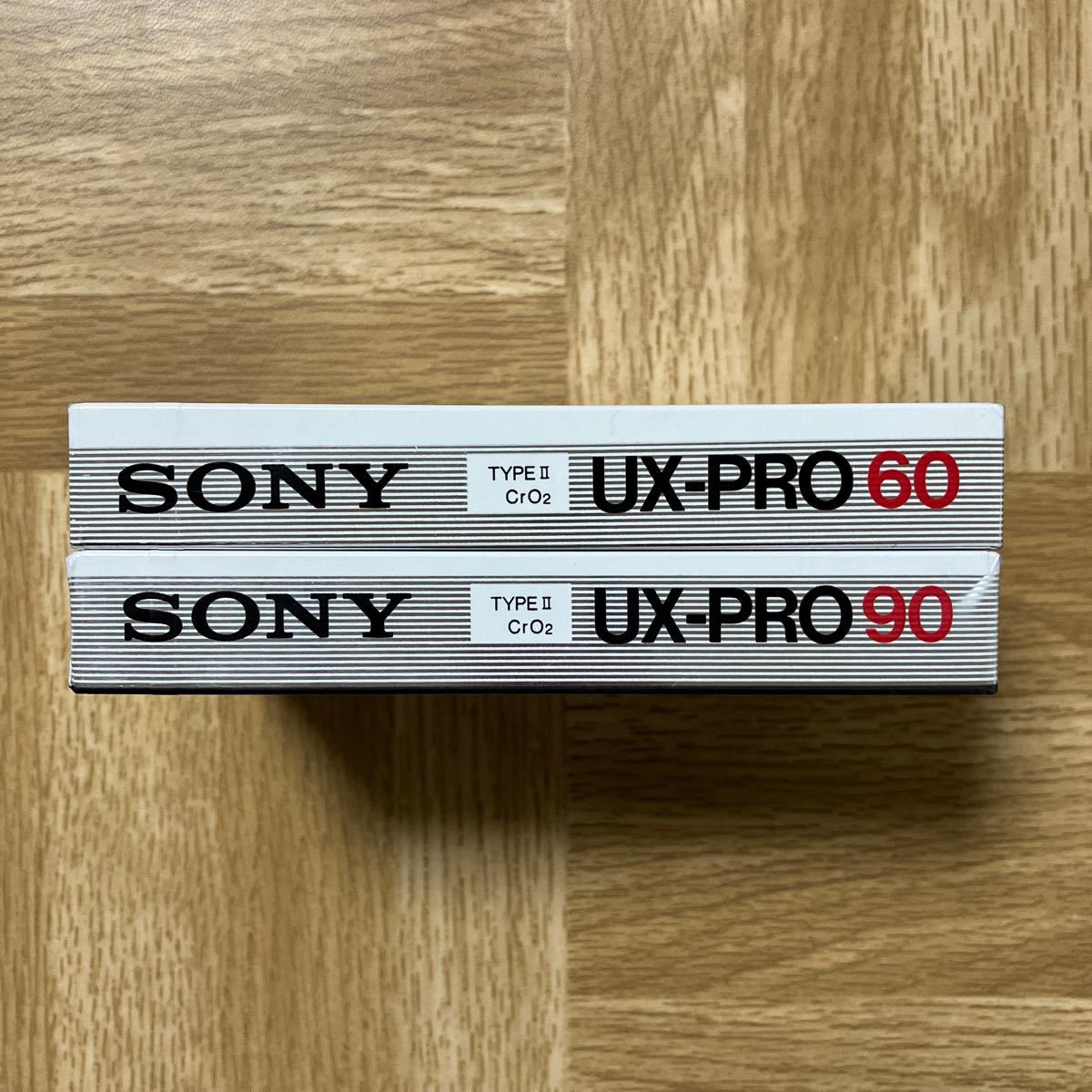 SONY ソニー UX-PRO 60分90分TYPEⅡ CrO2 ハイポジカセットテープ2本セット_画像3