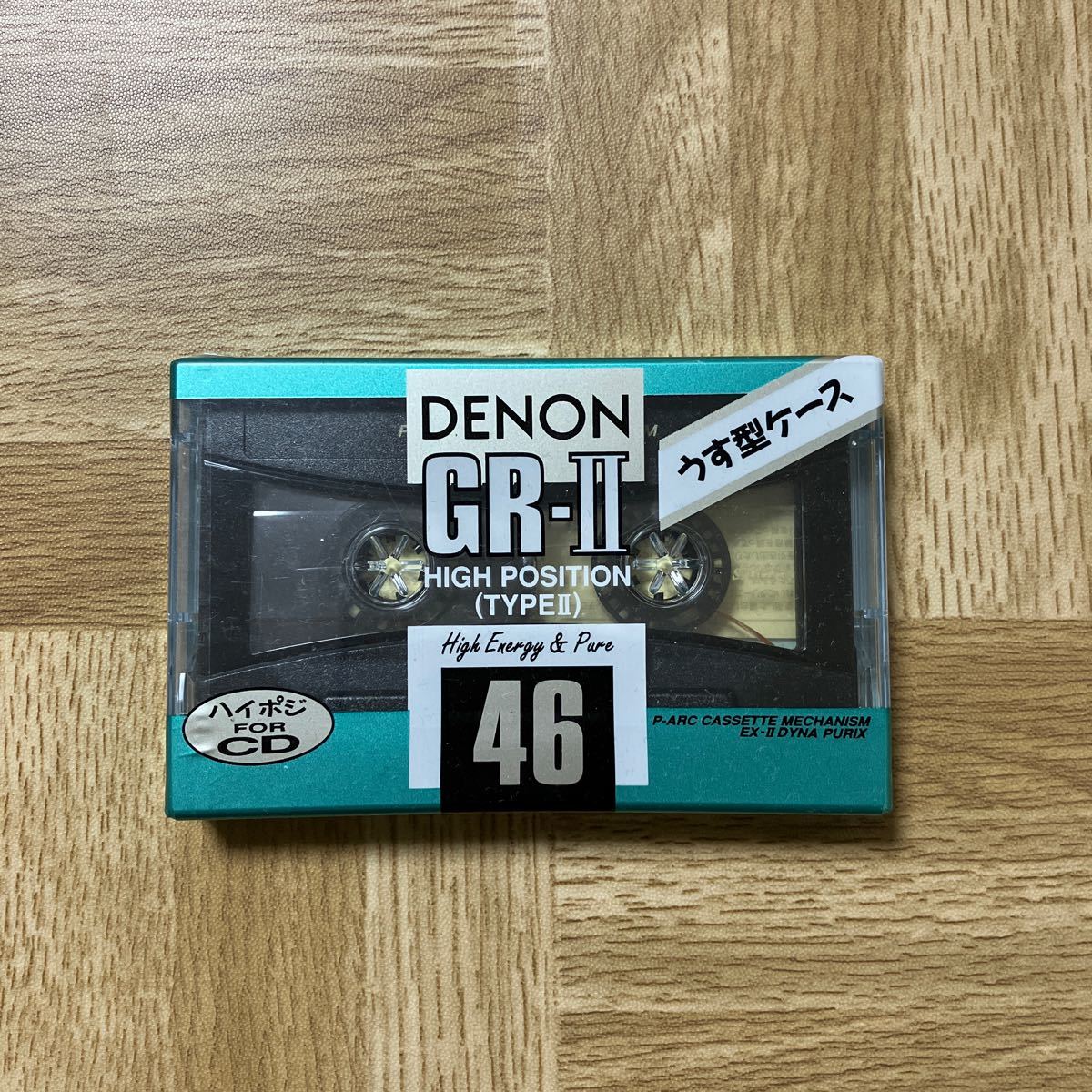DENON デノン GR-Ⅱ TYPEⅡ ハイポジカセットテープ1本_画像1