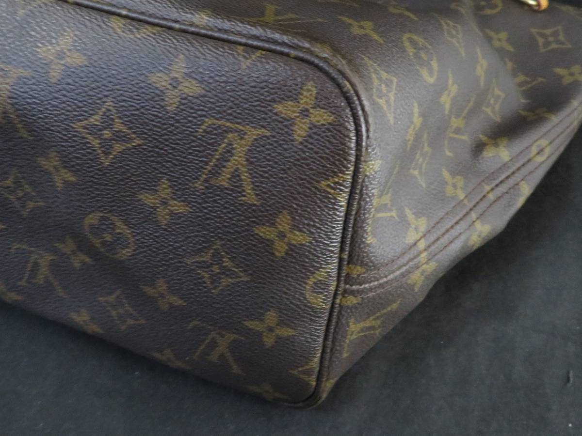 LOUIS VUITTON ルイヴィトン モノグラム ネヴァーフル MM トートバッグ_画像6