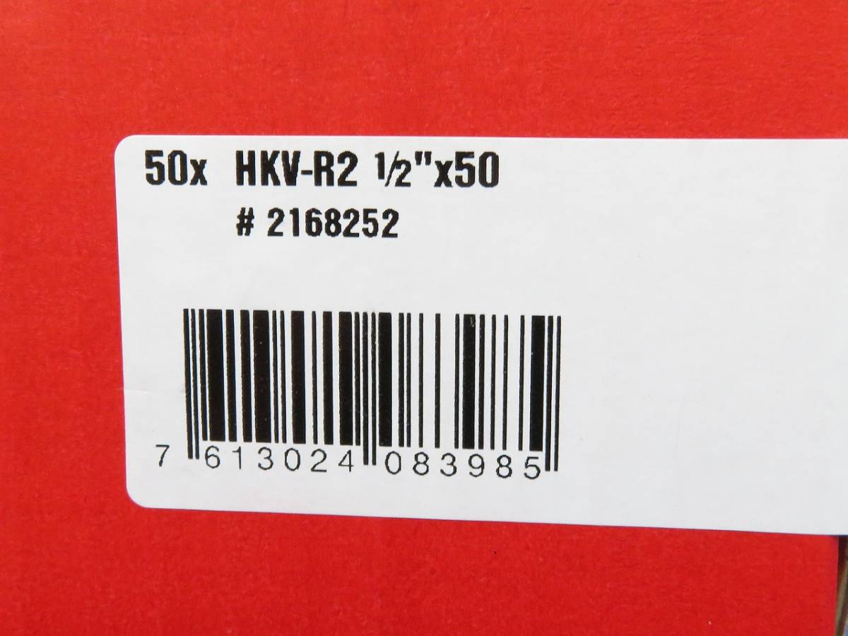 未使用 HILTI ヒルティ フラッシュアンカー HKV-R2 1/2’’　50個×2箱_画像2