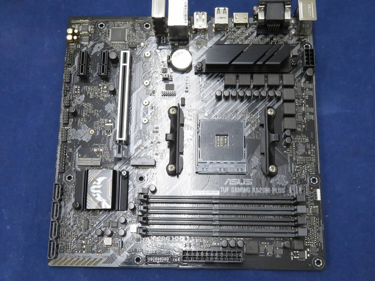 1円～　未使用　ASUS/エイスース TUF GAMING A520M-PLUS マザーボード　 *0129-8_画像4