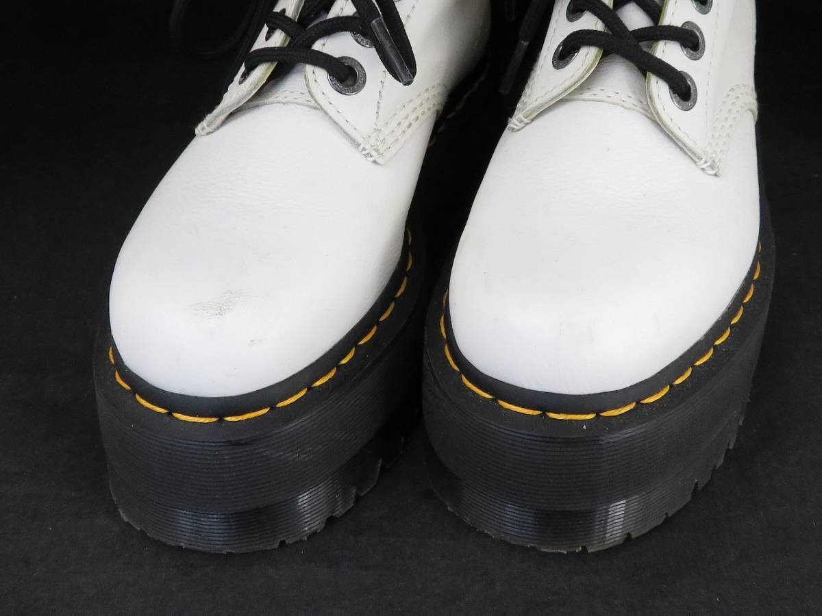 Dr.Martens　ドクターマーチン　1460 8 ホールブーツ　ホワイト　UK3_画像2