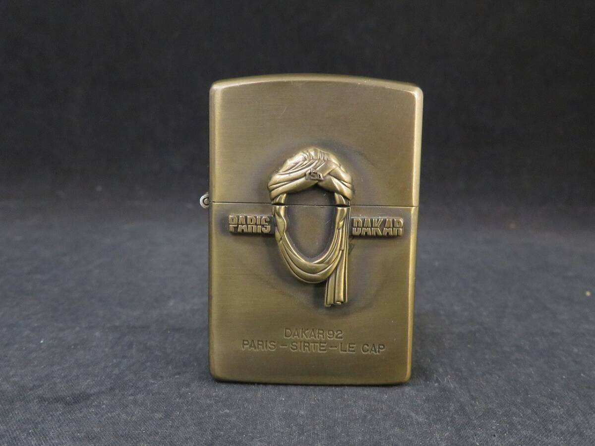 未使用　ZIPPO ジッポー パリダカ パリ・ダカールラリー PARIS DAKAR 92