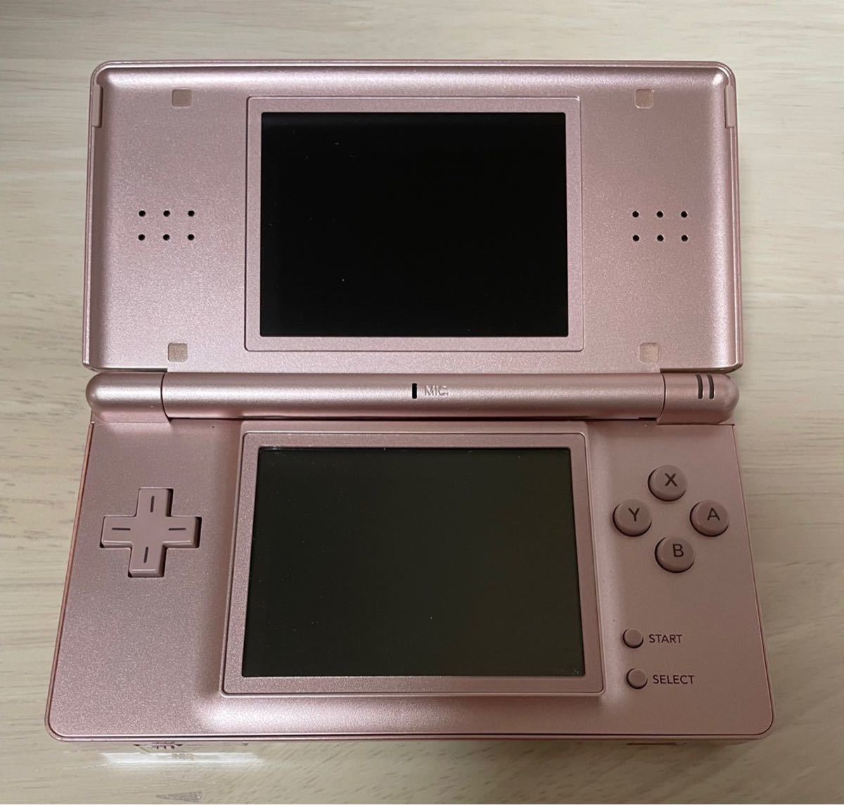 【極美品】ニンテンドーDS Lite メタリックロゼ タッチペン 純正充電器付き_画像7