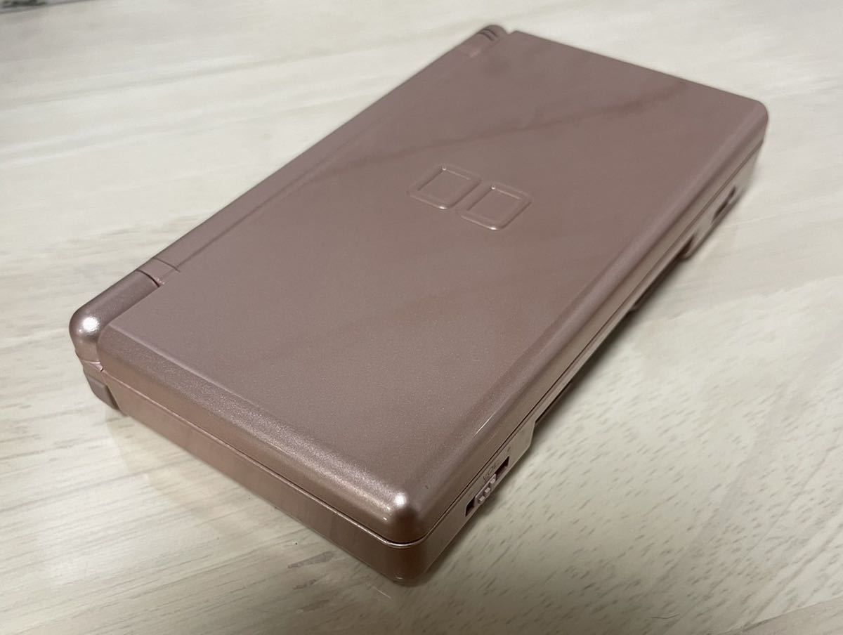 【極美品】ニンテンドーDS Lite メタリックロゼ タッチペン 純正充電器付き_画像2