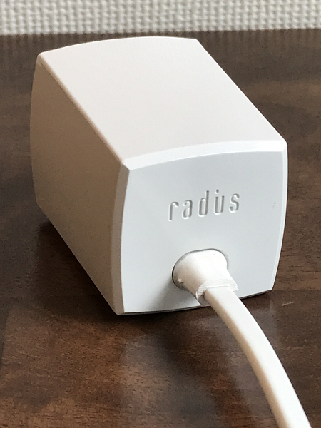 radius ラディウス Lightning ライトニング ACアダプタ 充電器 PA-ADF52 ケーブル直結 2.4A Adapter/Appleライセンス商品/iPhone/iPad/の画像8