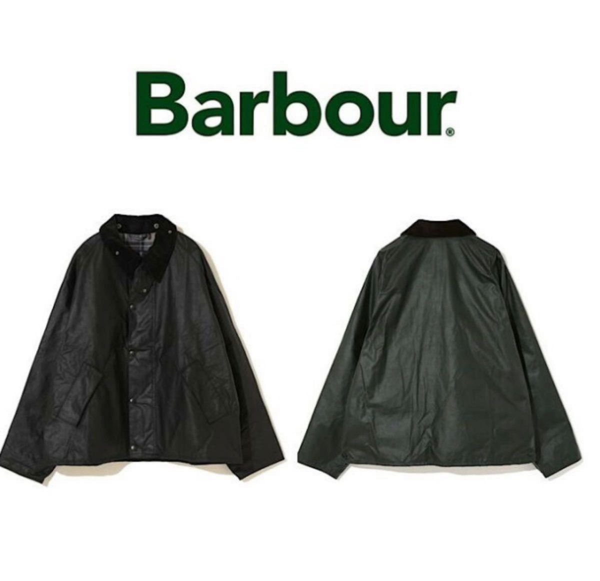 最安値 バブアー barbour TRANSPORT ワックスジャケット SAGE 40