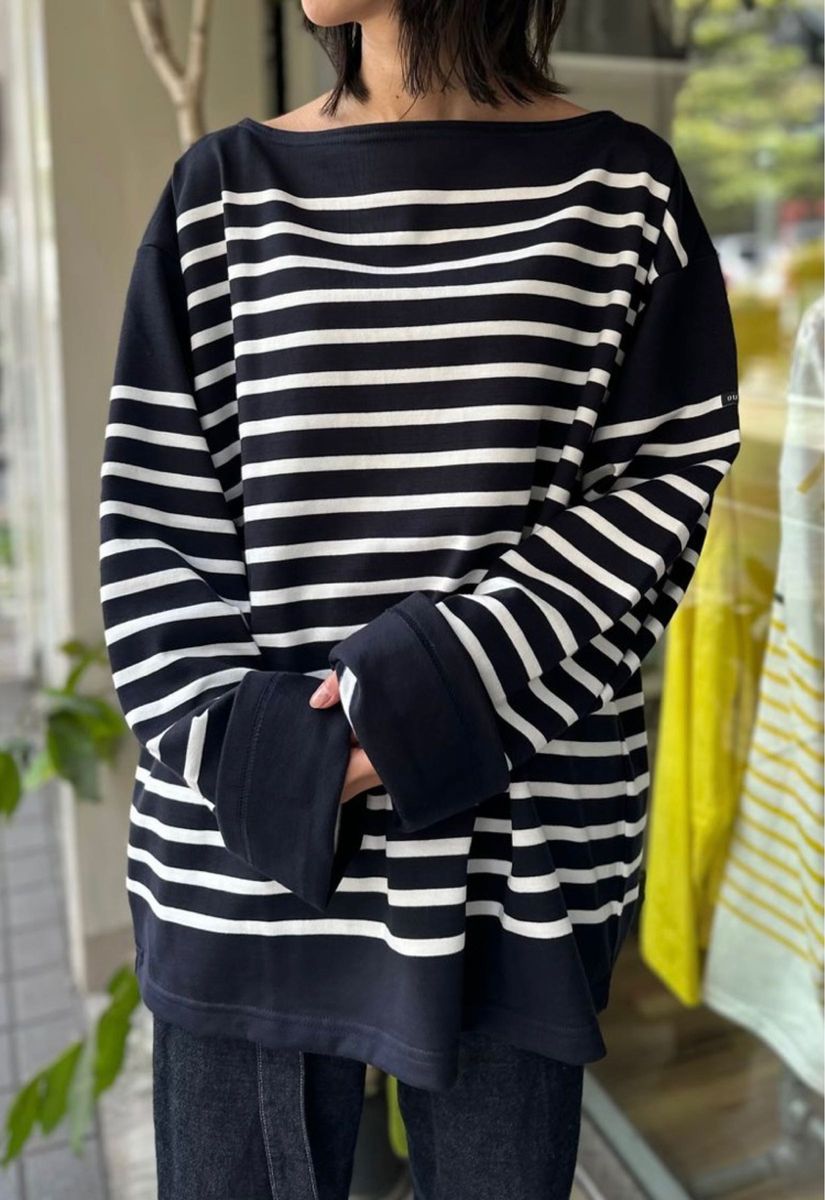 OUTIL バスクシャツ/tricot aast -gibraltar sea/off- 23aw OUTIL バスクシャツ/tricot aast -gibraltar sea/off- 23aw