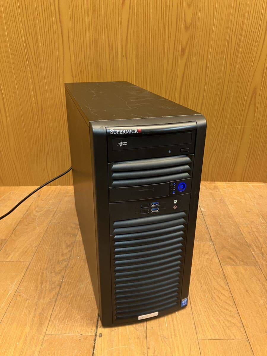 ★BIOS OK★SUPERMICRO★ワークステーションパソコン★Supermicro X10SRA★メモリ DDR4 32GB★Xeon E5-1650★WorkstationPC★SR(N691_画像1