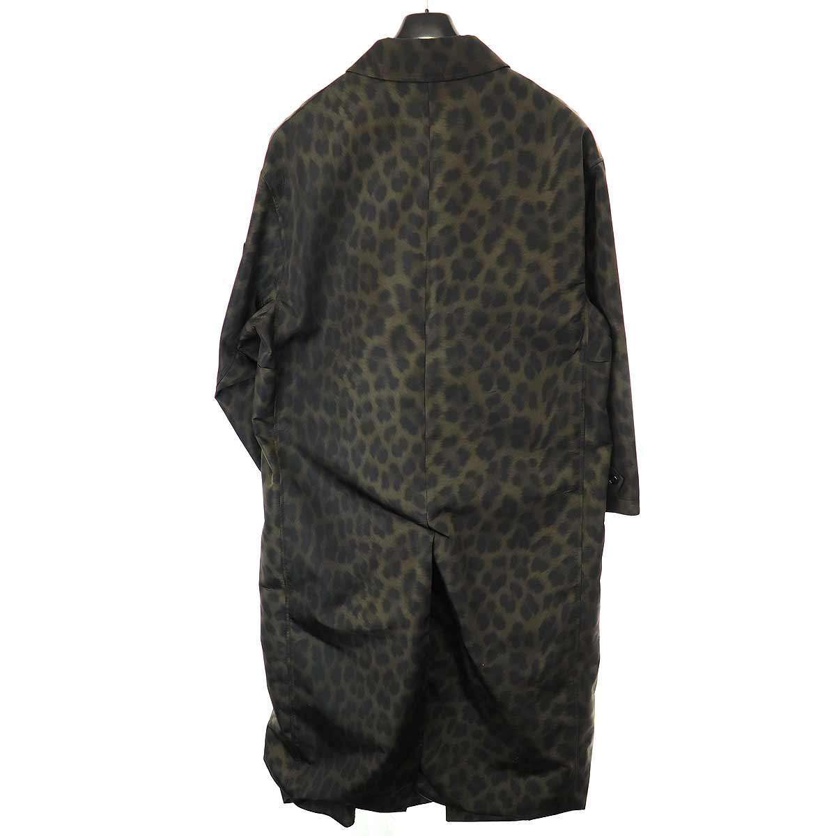 RAF SIMONS Raf Simons 19AW Animalier Car Coat patch животное машина пальто хаки 46 192-626 ITA4GRQ0BNXA