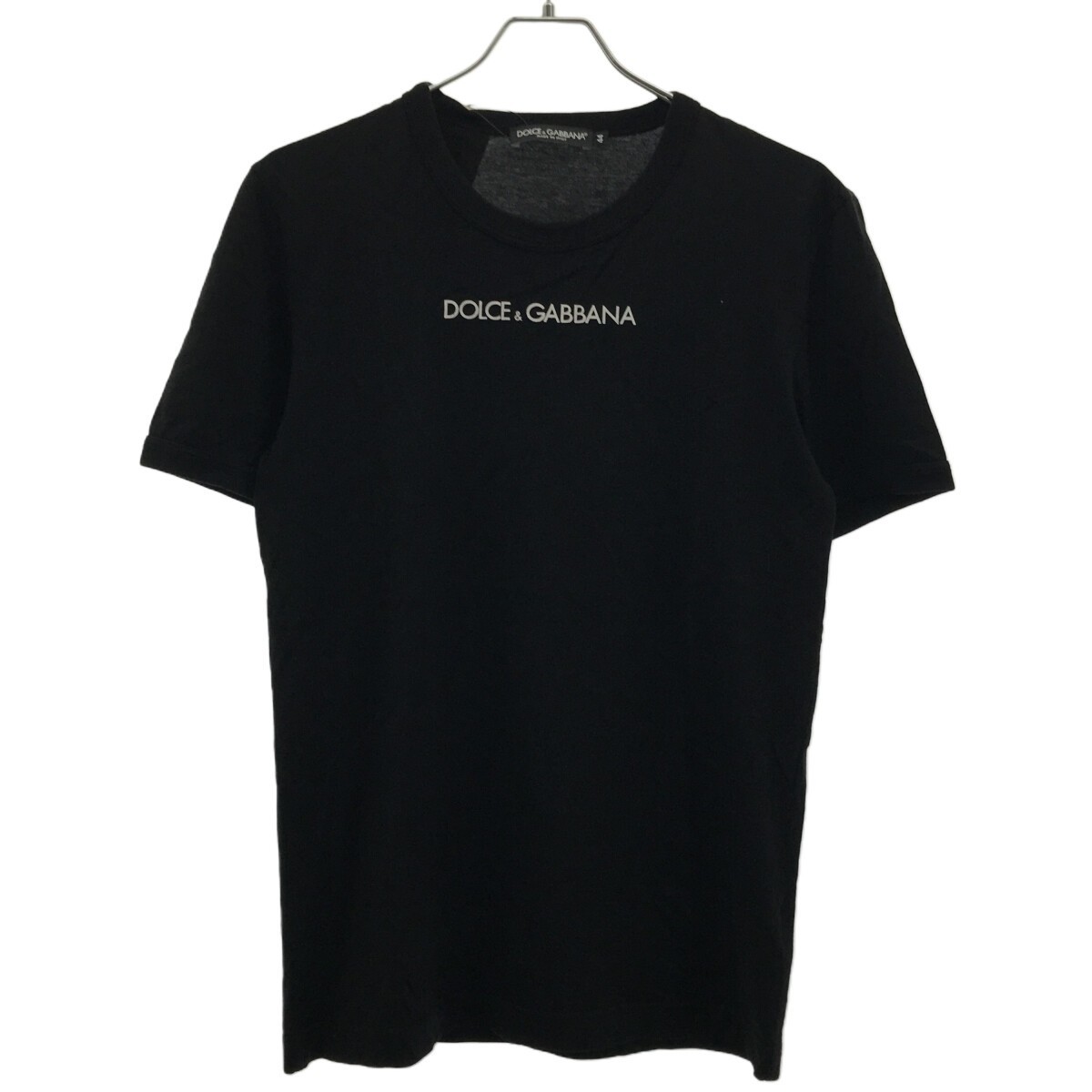 DOLCE&GABBANA ドルチェ＆ガッバーナ 18SS ロゴプリントTシャツ ブラック 44 G8HV0T/HP709 ITKVVG8SZJPQ_画像1