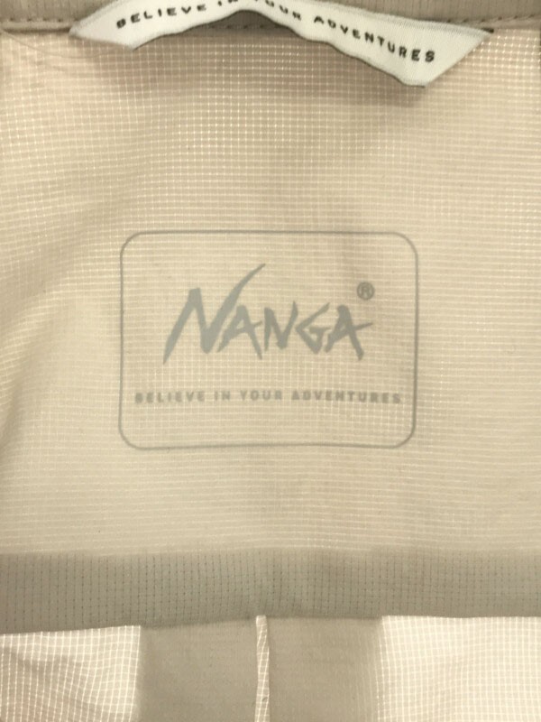 NANGA ナンガ AIR CLOTH COMFY S/S SHIRT エアクロスコンフィーショートスリーブシャツ ライトグレー L NW2211-1H228 ITBWGG63FWPTの画像3
