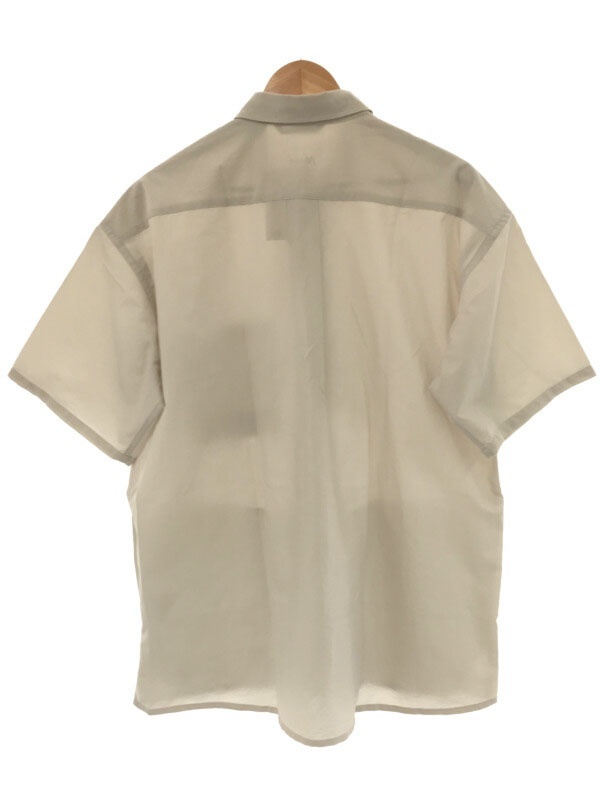 NANGA ナンガ AIR CLOTH COMFY S/S SHIRT エアクロスコンフィーショートスリーブシャツ ライトグレー L NW2211-1H228 ITBWGG63FWPTの画像2