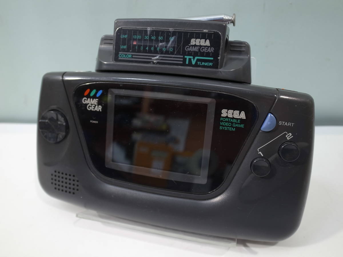 ●ジャンク SEGA GEME GEAR ゲームギア（HGG-3210）/TVチューナー(HGG-3001)_画像1