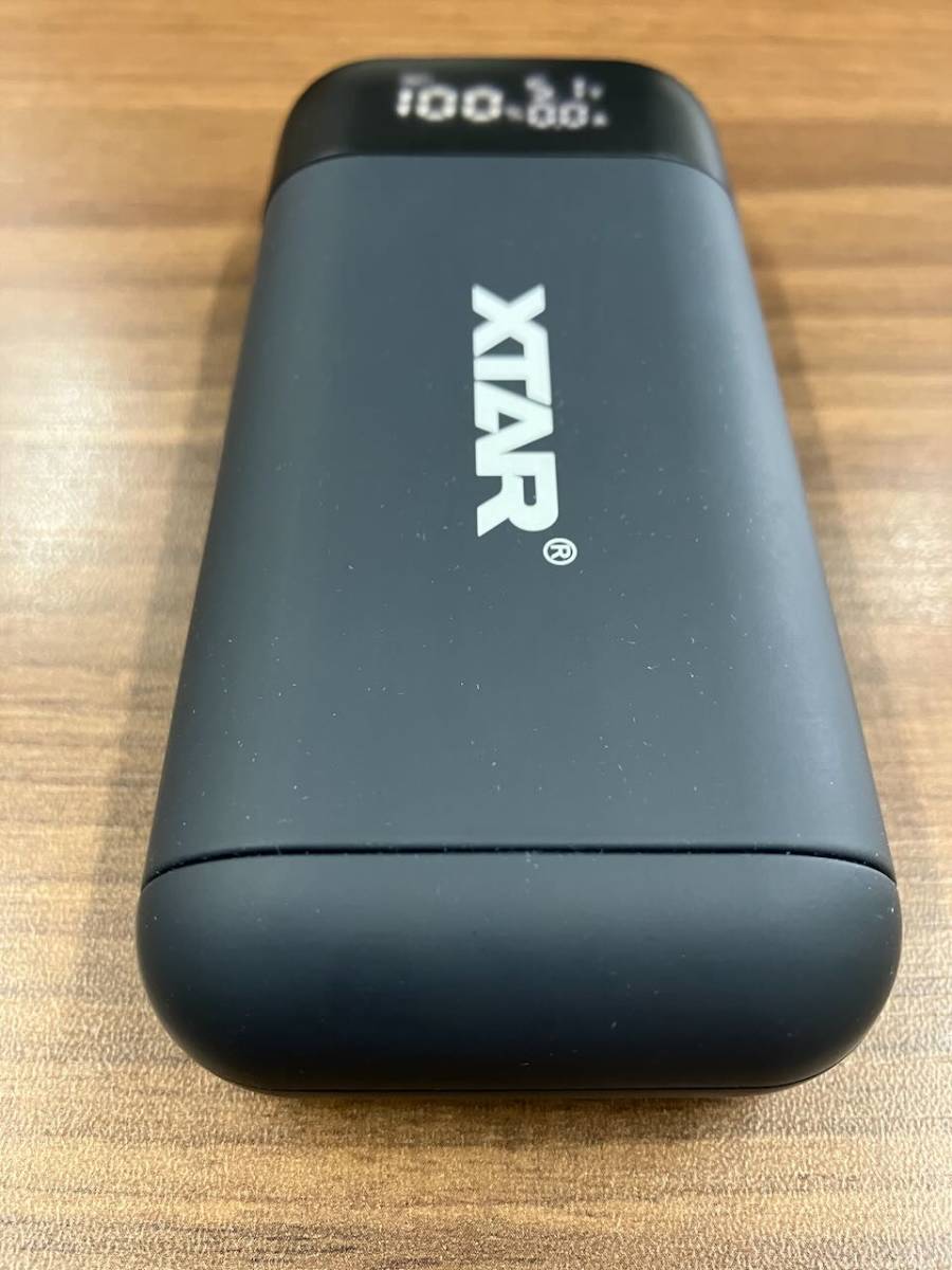 XTAR PB2S (ブラック) 2Ax2 QC3.0＋PD3.0 Type-C USB急速充電器 モバイルバッテリー機能付 18650/20700/21700 Li-ion充電池専用_画像5