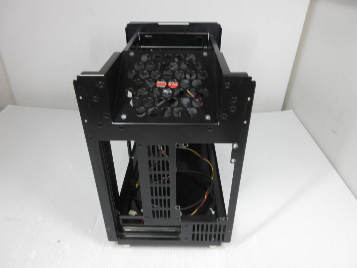 abee acubic T80 ACB-T80-BK ブラック特殊ベゼル　 Mini-ITX PC ケース 中古品_画像6