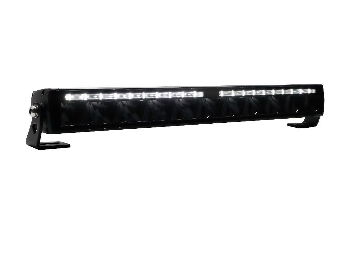 marzenia driving light bar dual 警告ランプ付き　20インチ　ホワイトポジション　アンバー　スカニア　ボルボ　ユーロスタイル_画像2