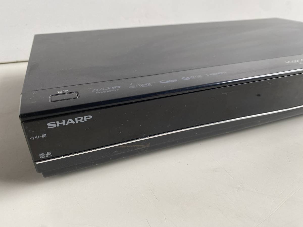 Et673◆SHARP シャープ◆ブルーレイディスクレコーダー BD-S560 2014年製 Blu-ray 映像機器 B-Casカード付 動作品 _画像2