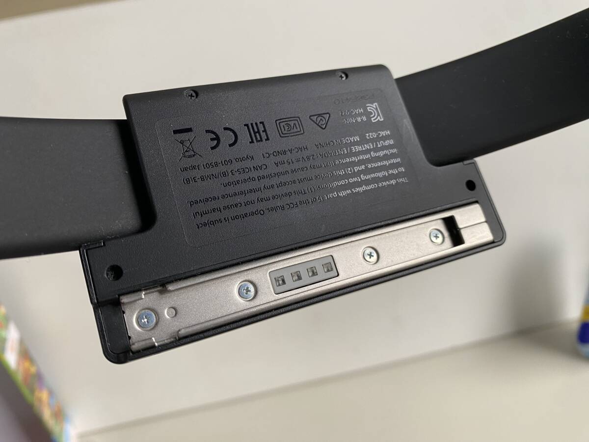 Ht602◆Nintendo 任天堂◆Switch/スイッチ リングフィットアドベンチャー ソフト リングコン レッグバンド フィットネス 箱付_画像4