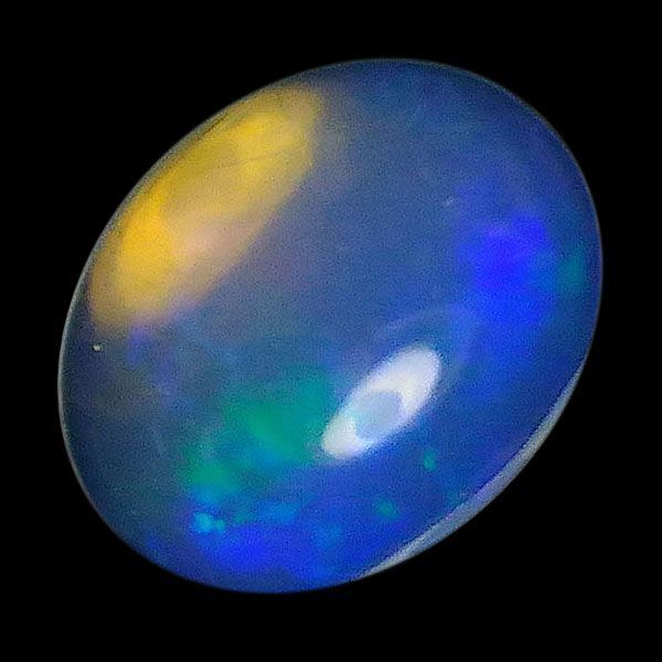  натуральный камень вода опал (Water opal) овальный kaboshon примерно 8x10mm