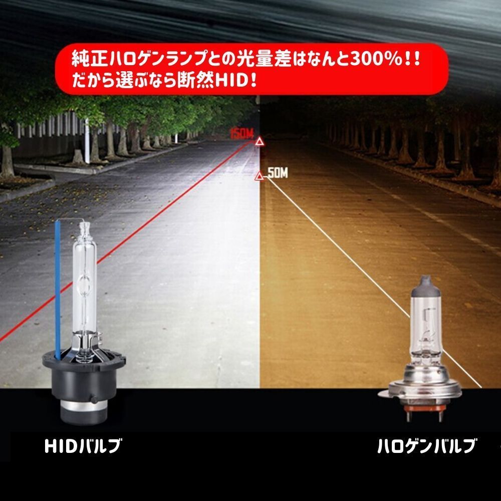 レクサス IS GSE20系 D4S HID バルブ バーナー 純正HID車 交換 35W 4400lm 石英ガラス 高品質 OEM D4C 2本セット_画像2