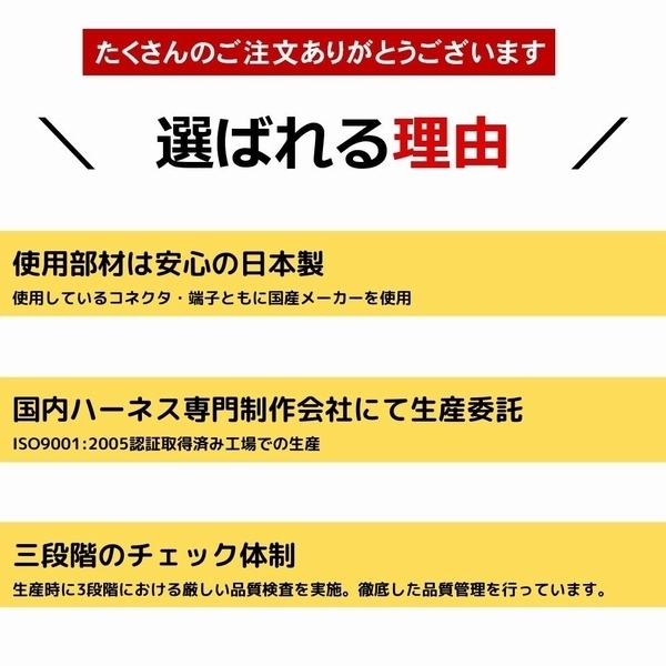 【日本製】セレナ C27 アラウンドビューモニター ナビ画面 出力 ハーネス 配線 分岐 MM516D-L 日産純正OPナビ_画像4