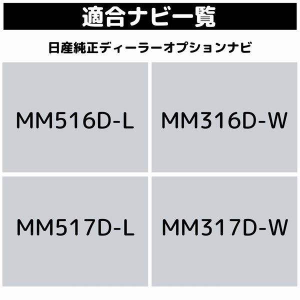 【日本製】セレナ C27 アラウンドビューモニター ナビ画面 出力 ハーネス 配線 分岐 MM516D-L 日産純正OPナビ_画像3