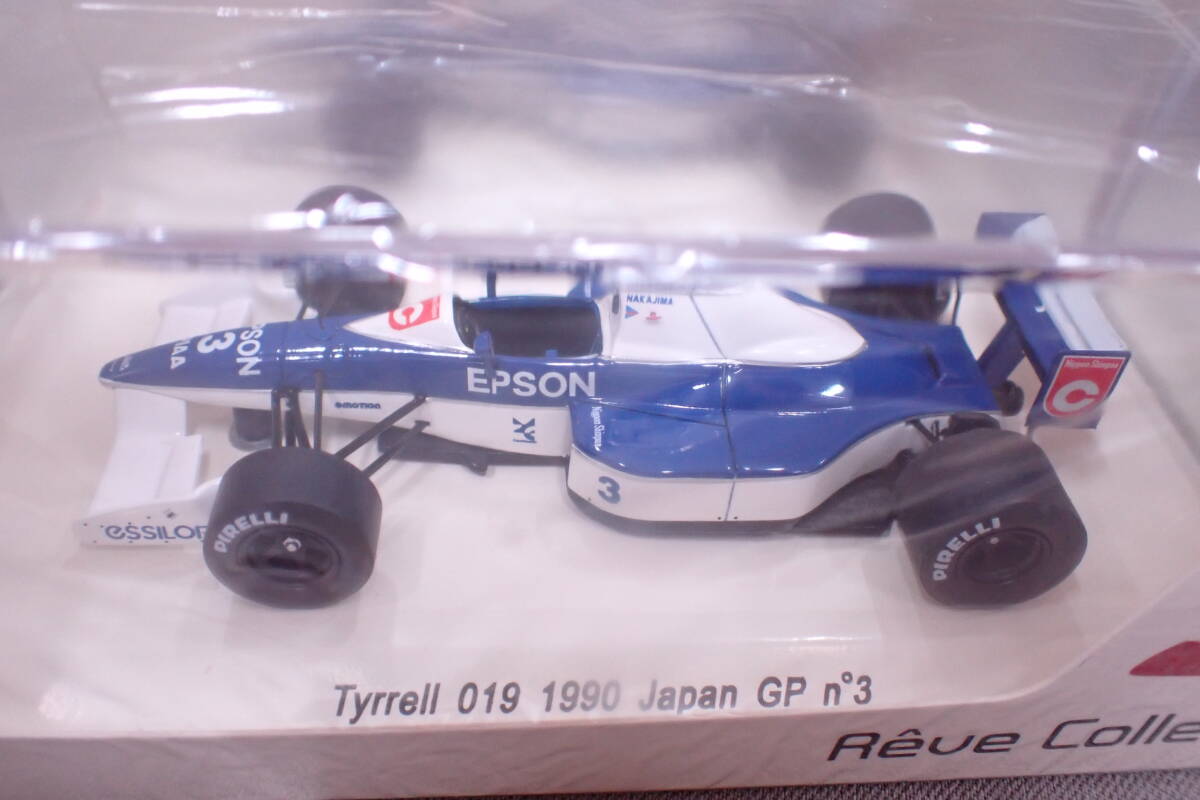 MINIMAX Aeve Collection R Tyrrell 019 1990 Japan GP #3 S.Nakajima R70065 1/43 国際貿易 ティレル 中嶋悟 ミニカー Z02053_画像4