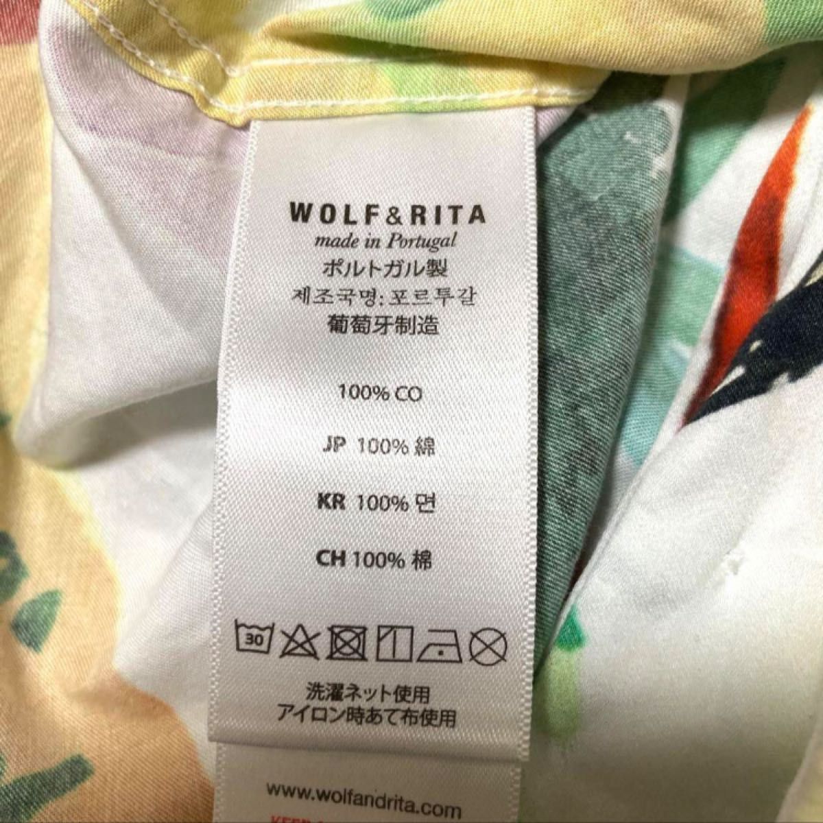 wolf&rita シャツ