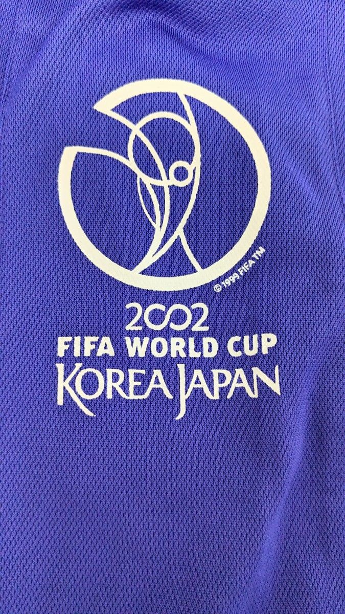 【中古品】アディダス　メンズTシャツ　長袖　2002FUFAワールドカップ　グッズ応援　　 スポーツウエア　古着