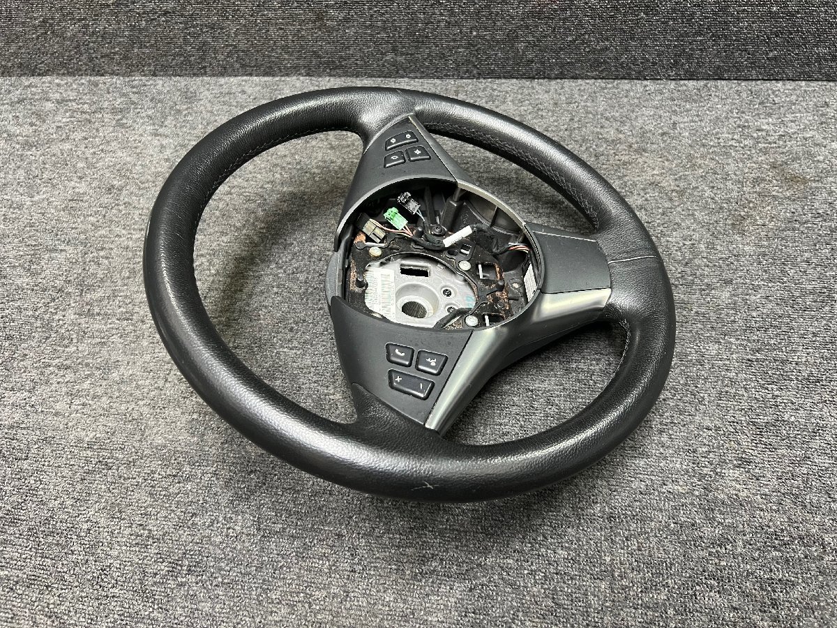 [10045]BMW E63/E64*645Ci/EH44/EK44 original leather steering gear steering wheel 