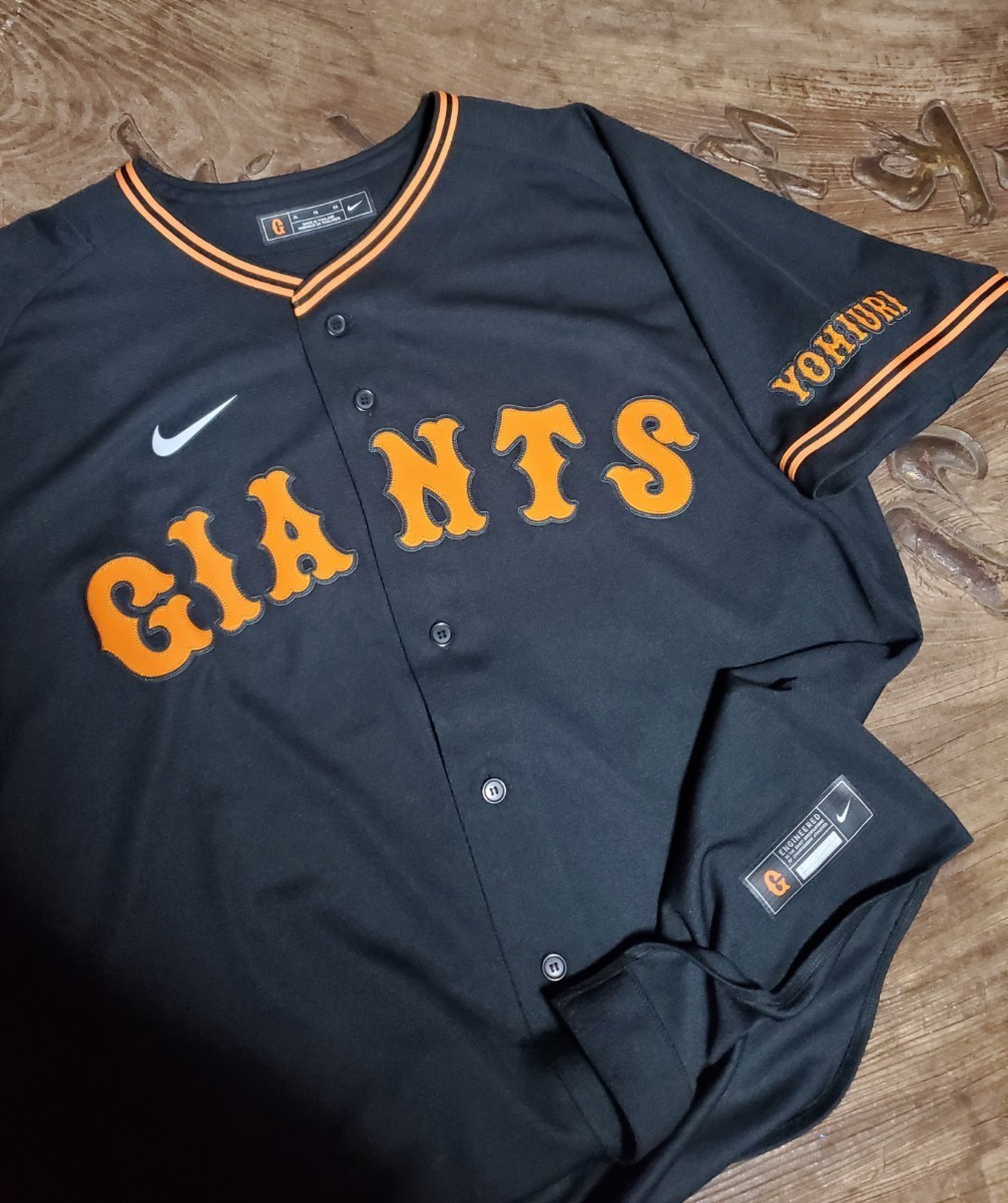 値下げ交渉 2023年 読売ジャイアンツ NIKE 3rd/サード XLサイズ 検)YOMIURI GIANTS THIRD BLACK 巨人軍 黒 ブラック 原監督 坂本 長野 岡本_画像1